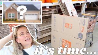 vlog: new house sneak peek, home inspection & packing!!! 