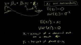 Why is X non-random in Linear Regression? What does it mean for X to not be random?