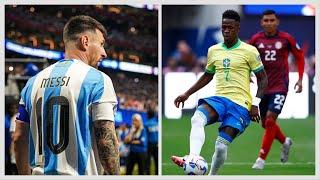 LE POINT COPA AMERICA ARGENTINE & BRÉSIL, COMMENT VONT MESSI & VINICIUS ?