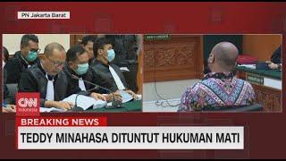 Teddy Minahasa Dituntut Hukuman Mati