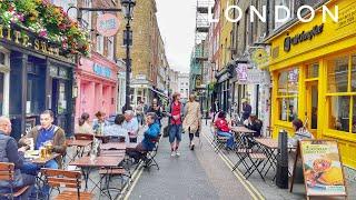 London City Walk | 4K HDR Virtual Walking Tour | Walking London Covent Garden, Trafalgar Square