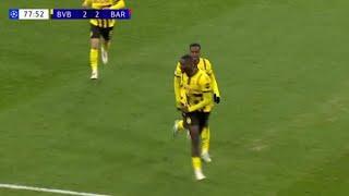 Serhou Guirassy Goals Double, BVB Dortmund vs Barcelona (2-3), Goals Results/Extended Highlights..