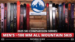 2025 Men's 100 mm Ski Comparison - Part 2: All-Mountain Skis - with SkiEssentials.com