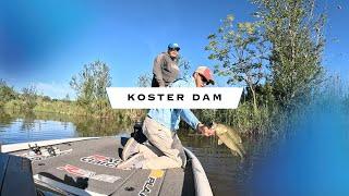 Ultimate Bass Fishing Adventure at Koster Dam with Iron River! 