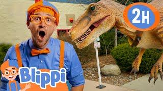 Blippi Meets Stanley The Dinosaur! | Blippi | Kids TV Shows - Full Episodes | Moonbug Kids