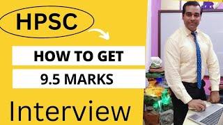 How to get good marks in Hpsc pgt Interview | Haryana HPSC PGT teacher interview 2024