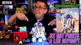 LEGO Star Wars R2 D2 75379 mit Custom Prints und Briksmax Beleuchtung gepimpt - und hab es verka**kt