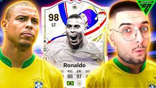 Oyunun EN PAHALI Kartıyla DRAFT OYNADIM! 98 Reyting Ronaldo Nazario! | EA FC 24 DRAFT