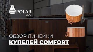 Обзор на линейку COMFORT купелей ТМ POLARSPA