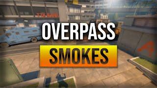 CS2 - OVERPASS SMOKES YOU MUST KNOW (2023)