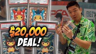 PONCHO PIKACHUS ARE PIPING HOT! | Miami Collect-A-Con 2025 Day 1 VENDOR POV