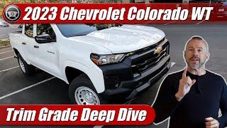 2023 Chevrolet Colorado WT "Work Truck" Deep Dive