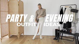 PARTY AND EVENING OUTFIT IDEAS | DINNER/DRINKS/FESTIVE LOOKS FOR THE NEW SEASON