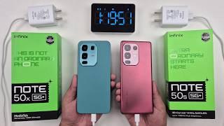 Infinix Note 50x vs Infinix 50s 5G Charging Test