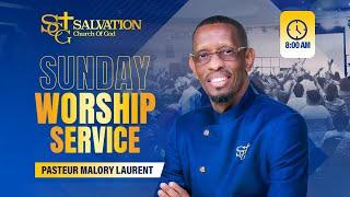 8:00AM Worship Service | 05/12/2024 | Salvation Church of God | Pasteur Malory Laurent