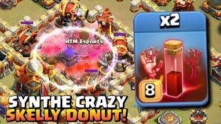 Synthe UNBELIEVABLE Skelly Donut VALUE in Hard Mode (Clash of Clans)