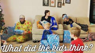Christmas 2022 with our 9 Kids || Reactions to gifts