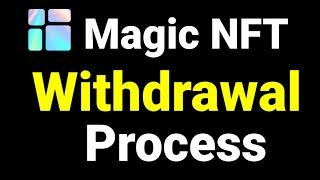 How To Withdraw Magic NFT in Bainanc | Magic NFT Withdrawal Kaise Kare|Magic NFT Withdrawal Process