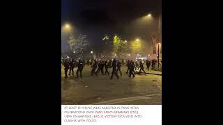 81 Arrested in France Following PSG’s Champions League Victory Celebrations
