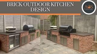 BRICK OUTDOOR KITCHEN DESIGN UK