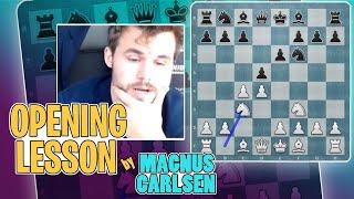 Queen's Gambit Lesson from Magnus Carlsen! Wanna Learn His Main Repertoire?