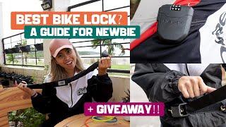 WHICH BIKE LOCK SHOULD I BUY? HIPLOK REVIEW + LOCK GIVEAWAY | XZAR LIM