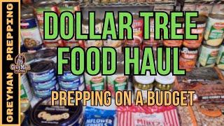 Dollar Tree Food Pantry Haul | Prepping On A Budget