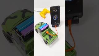 RC car Upgrade / Remote control car / Remote wali car / Power Bank with RC car/ DC motor Life Hacks.