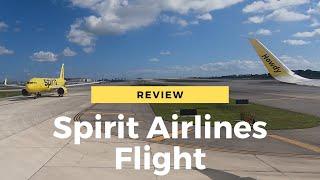 Spirit Airlines Review Flight Flying Airbus A320 Video Covid