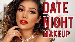 POST LOCKDOWN FIERY/SEXY DATE NIGHT MAKEUP LOOK | AnchalMUA