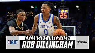 Rob Dillingham Sits Down With Shams Charania to Discuss the NBA Draft and His Future in the League