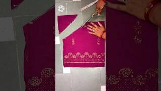 राजपूती पोशाक कांचली में बाजु और खराकी की कटिंग करने का तरीका/ kanchli me baju or khrakhi ki cutting