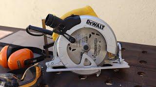 Cómo utilizar la Sierra Circular (DeWALT)