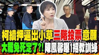 柯文哲續押逼出小草"三階投票"意願?!新竹反雙罷藍白聯合作戰殲滅綠!大罷免死定了?!陳鳳馨曝1招教訓民進黨