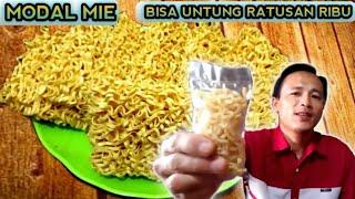 Ide bisnis modal mie 25ribu jadi 100ribu jajanan murah meriah 1000an