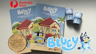 Bluey 10 Coin Collection Australia Post Royal Australian Mint Unboxing [NEW RELEASE September 2024]