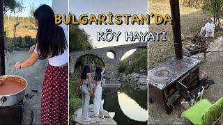 Bulgaristan’da köy hayatı | Tepealtı köyü,Ardino,Cebel | Lütenitsa yapıyoruz | Şeytan Köprü 