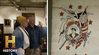 American Pickers: Historic & Rare Bert Grimm Tattoo Art (Season 21)