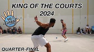 KING OF THE COURTS 2024 | Quarter-Final: Tavo VS. Carlin Rosa