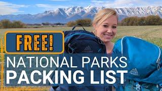 Essential National Parks Packing List: What I Bring on Every Trip!