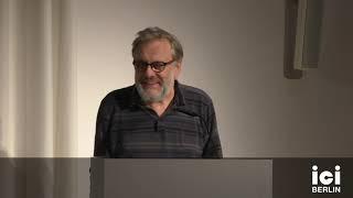 Slavoj Žižek: "Unbehagen in der Natur" (Center for Post-Kantian Philosophy & ICI Berlin)