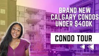 Inside a $400,000 Brand New Condo in Calgary, Alberta | Gorgeous 2 bedroom Condo In Carrington!