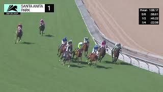 Ivory Moon wins Race 1 on Saturday, September 28 at Santa Anita Park