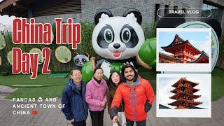 China Trip | Day 2 | Couple Travel Vlogs | NZ | Pandas | Chengdu | Sichuan | Indochinese Couple