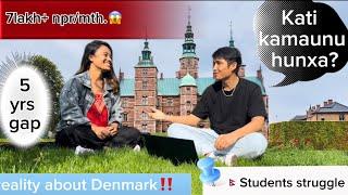 Nepalese Students Income in Denmark|| Costs, Gap, Struggle, Gpa, Ielts||@AshBeeVlogs86