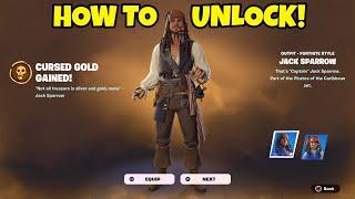 How to Get JACK SPARROW SKIN in Fortnite!
