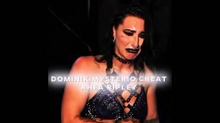 Dominik Mysterio Cheat Rhea Ripley  We Miss R+D Edit  #wwe #dominikmysterio #rhearipley #livmorgan