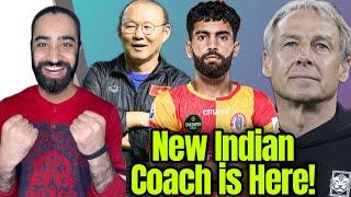 Breaking:-Indian Football Team New Coach! Park Hang Seo Applied! Round 3 Draw!