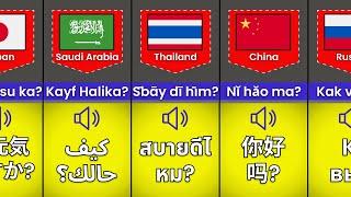 "How Are You" From Different Countries With Voice