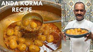 Anda Korma Recipe | अंडा कोरमा रेसिपी | Egg Korma Recipe | Egg Curry Recipe By Bhargain Ka Chef